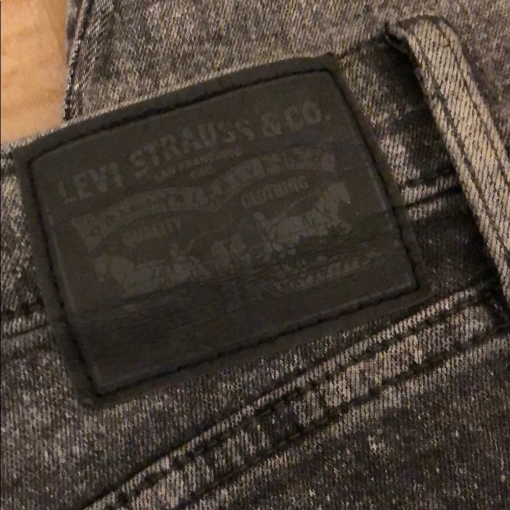 Levi’s Mile High Super Skinny Jeans in Ash Grey